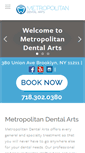 Mobile Screenshot of metropolitandentalarts.com
